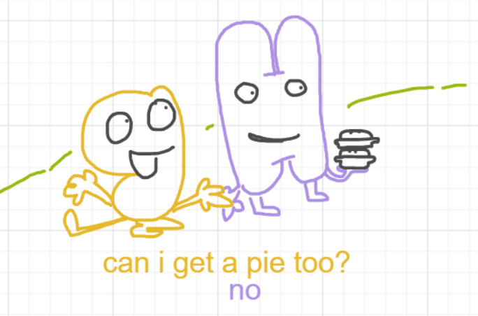 A panel from Chilly, episode two of the Board Boards object show by Furretwalk/WalkingFurret.